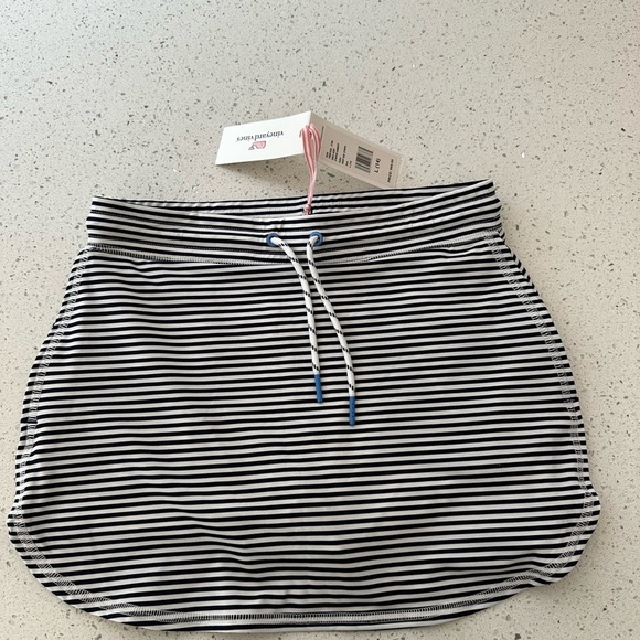 Vineyard Vines kids size large (14) Striped sankaty deep bay stripe Skirt/skort - Picture 1 of 6
